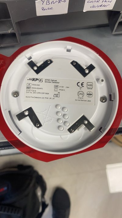 XP95 OPTICAL SMOKE DETECTOR IS 